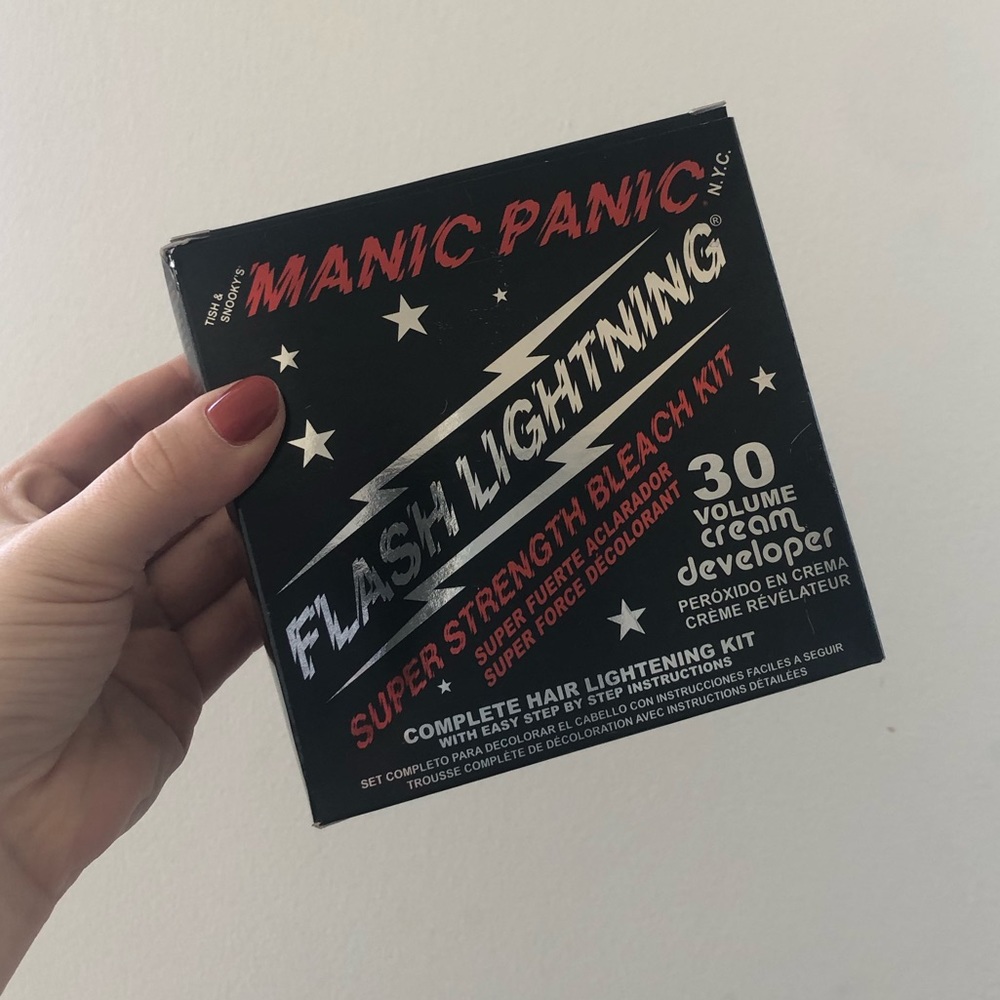Flash Lightning Bleach Kit 30 Vol Cream Developer